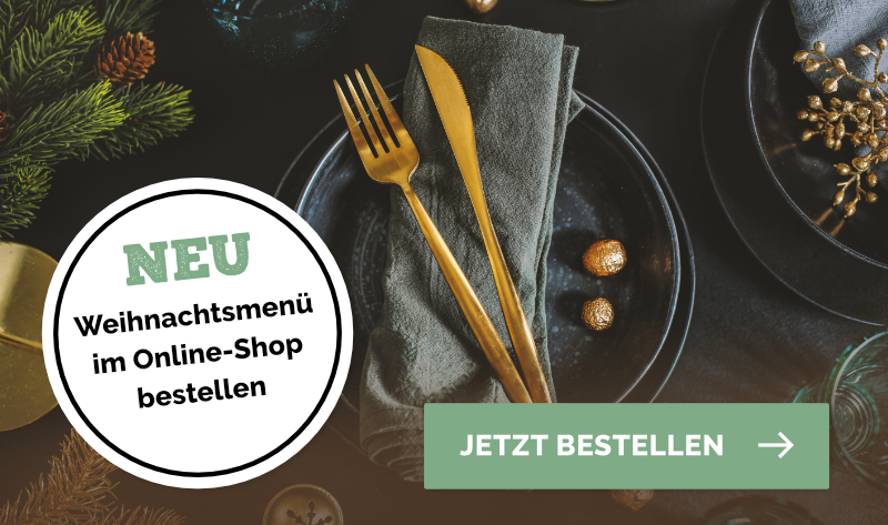 Jetzt Weihnachtsmenü im Online-Shop bestellen